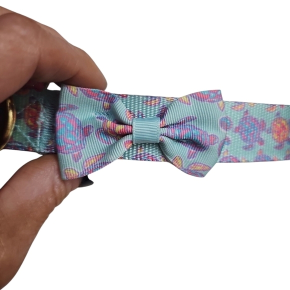 Simply Southern Green Turtle 3 Piece Bundle:Fanny Pack, Leash & Collar! - Picture 11 of 12